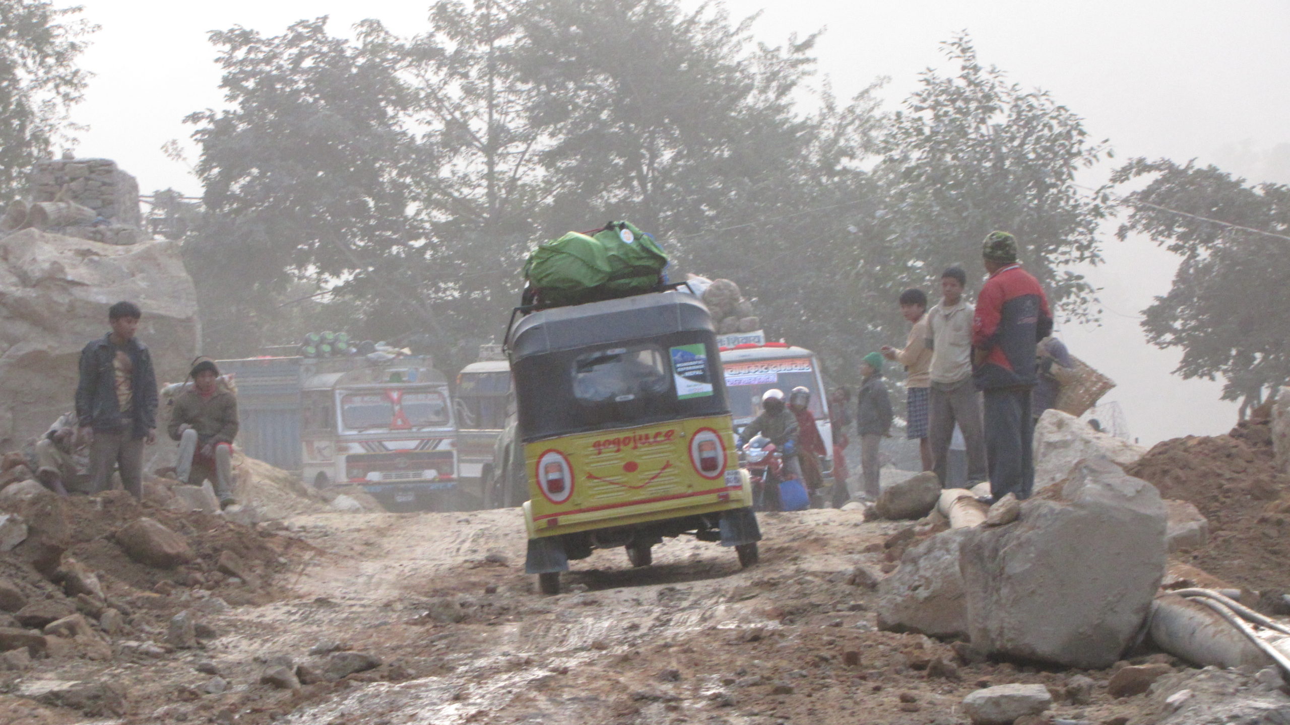 India by rickshaw