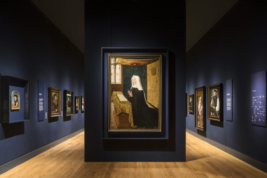 Portrait of Lady Margaret Beaufort at the National Portrait Gallery
